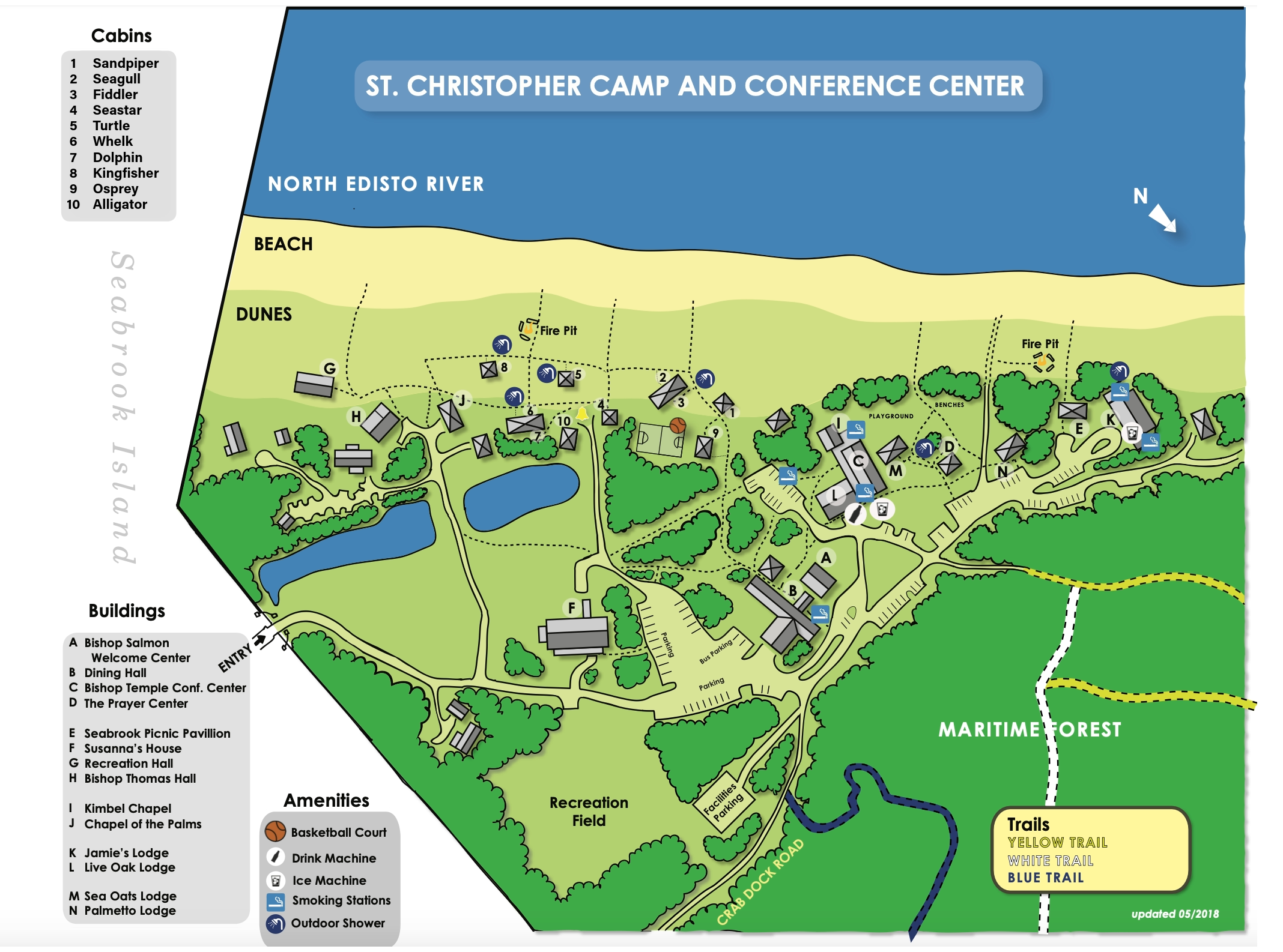 Campus Map — ST. CHRISTOPHER